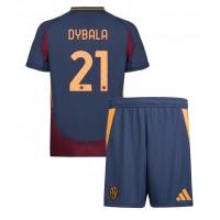 AS Roma Paulo Dybala #21 Rezervni Dres za djecu 2024-25 Kratak Rukav (+ Kratke hlače)